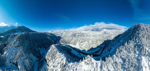 Rheinschlucht, Bonaduz, Graubünden, Schweiz, Switzerland